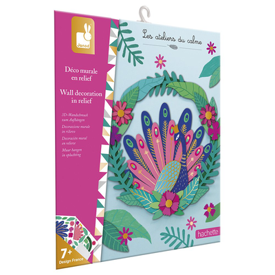 Peacock paper wall decoration, , medium