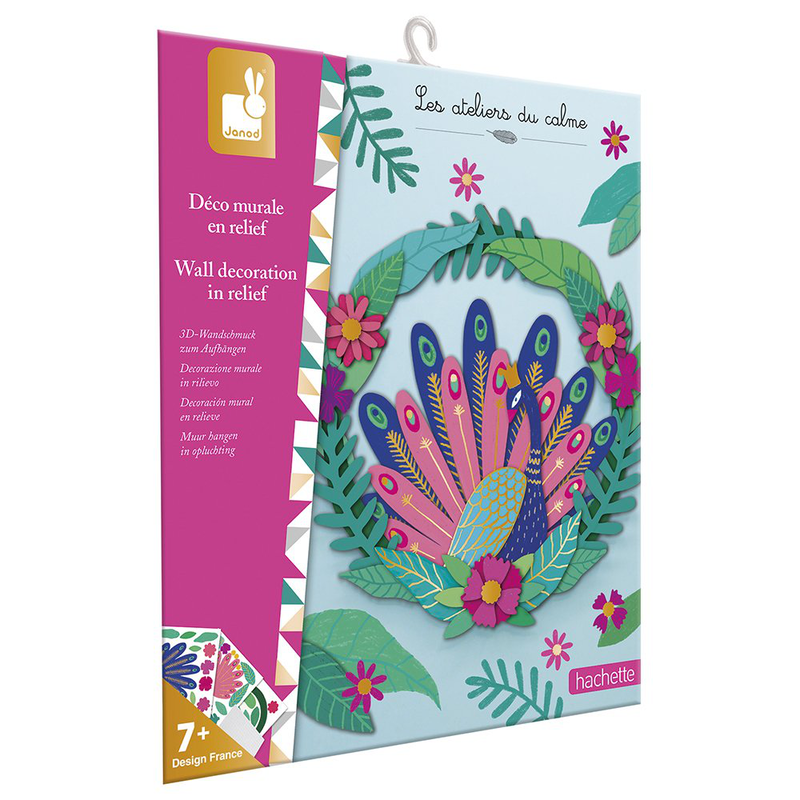 Product image: Peacock paper wall decoration, , medium-null