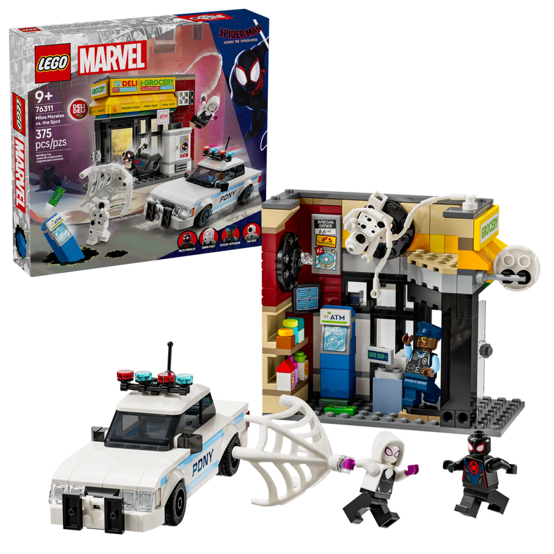 Lego marvel 76311 spider-verse: miles morales vs. The spot, , medium-null