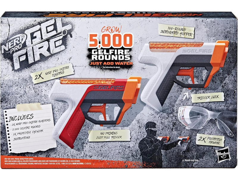 Product image: Nerf gelfire dual wield 2-blasters, , medium-null
