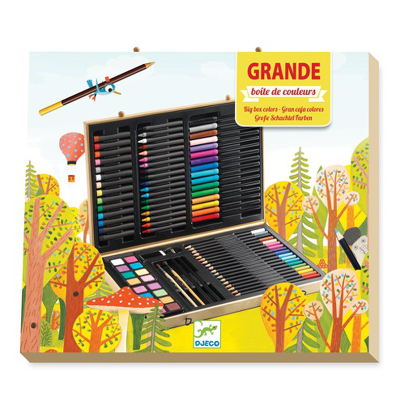 Djeco big box of colours the colors, , medium image number null