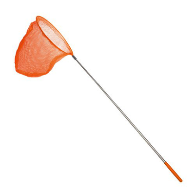 Fishing net extendable red