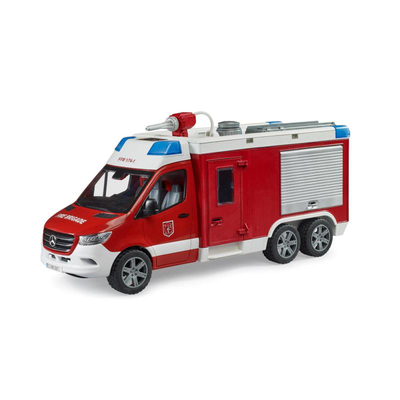 Bruder 02680 mb sprinter fire service rescue with light & sound 4y+, , medium