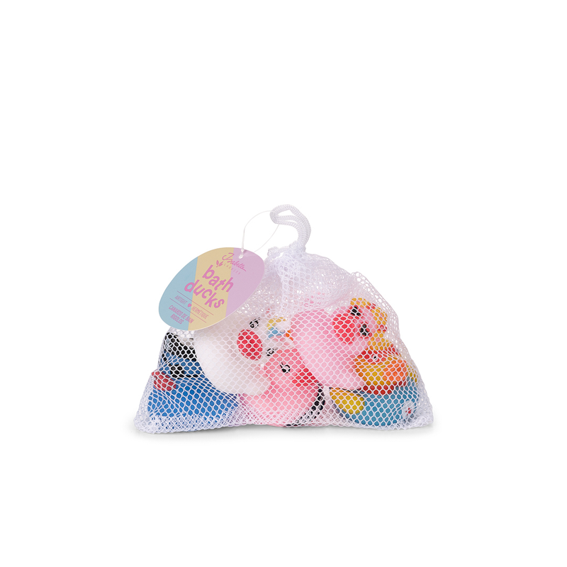 Isabelle laurier bath set 5 kids duck toys, , medium-null