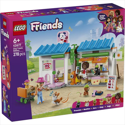 Lego 42677 friends - dog treats bakery, , medium