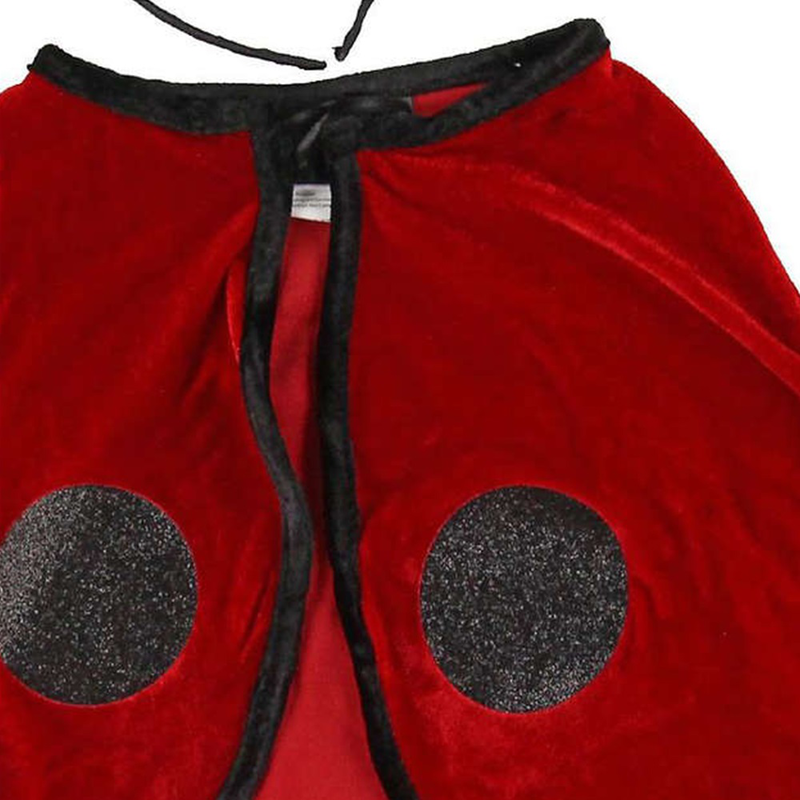Great pretenders little ladybug toddler cape, size us 2-3t, , medium image number null