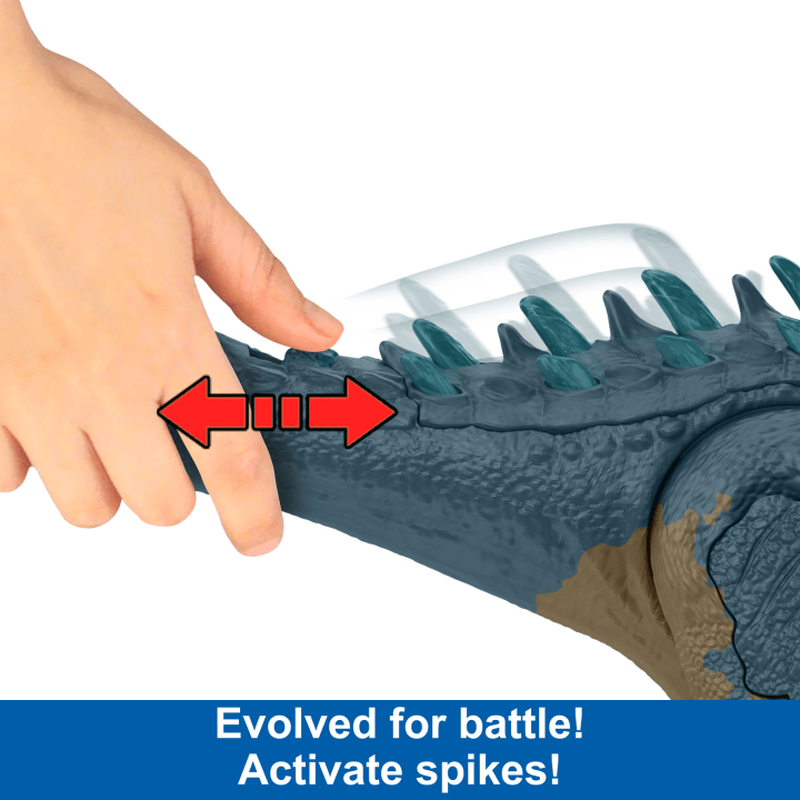 Jurassic world ruthless rampagin allosaurus dinosaur toy, , medium-null