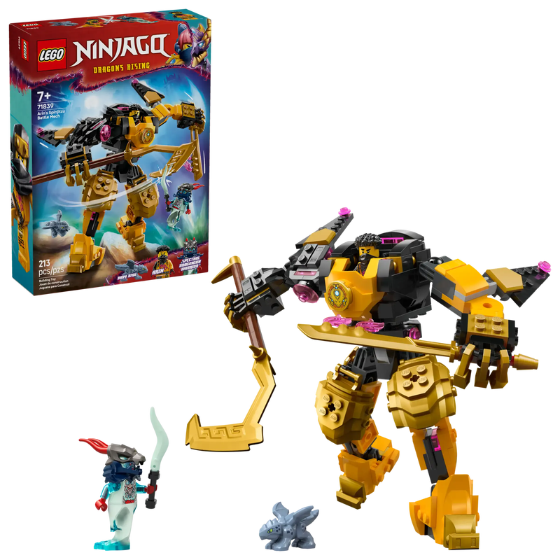 Product image: Lego ninjago 71839 arin's spinjitzu battle mech, , medium-null