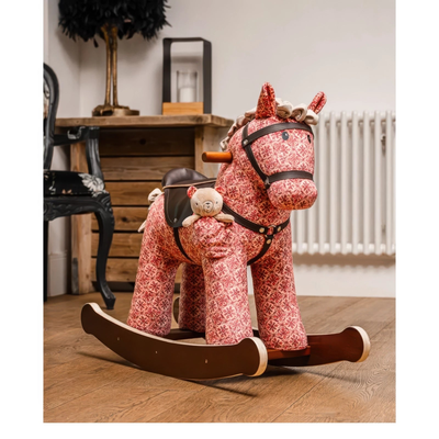 Little bird told me cooper & beau rocking horse, , medium