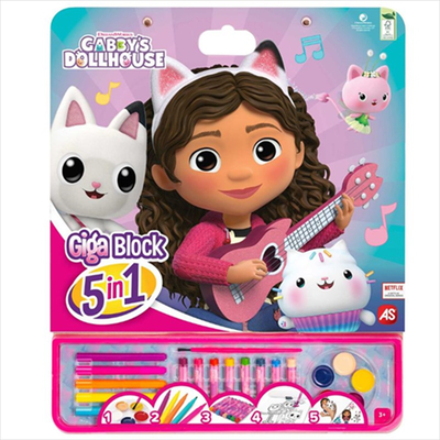 As company giga block 5in1 gabby dollhouse, , medium