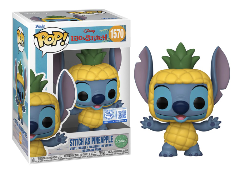 Pop funko! Disney: lilo and stitch stitch as pineapple special edition figure, , medium-null
