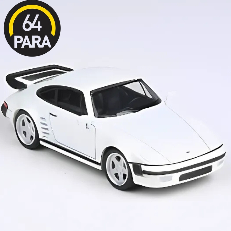Para64 1/64 1986 ruf btr slantnose, white left hand drive, , medium image number null