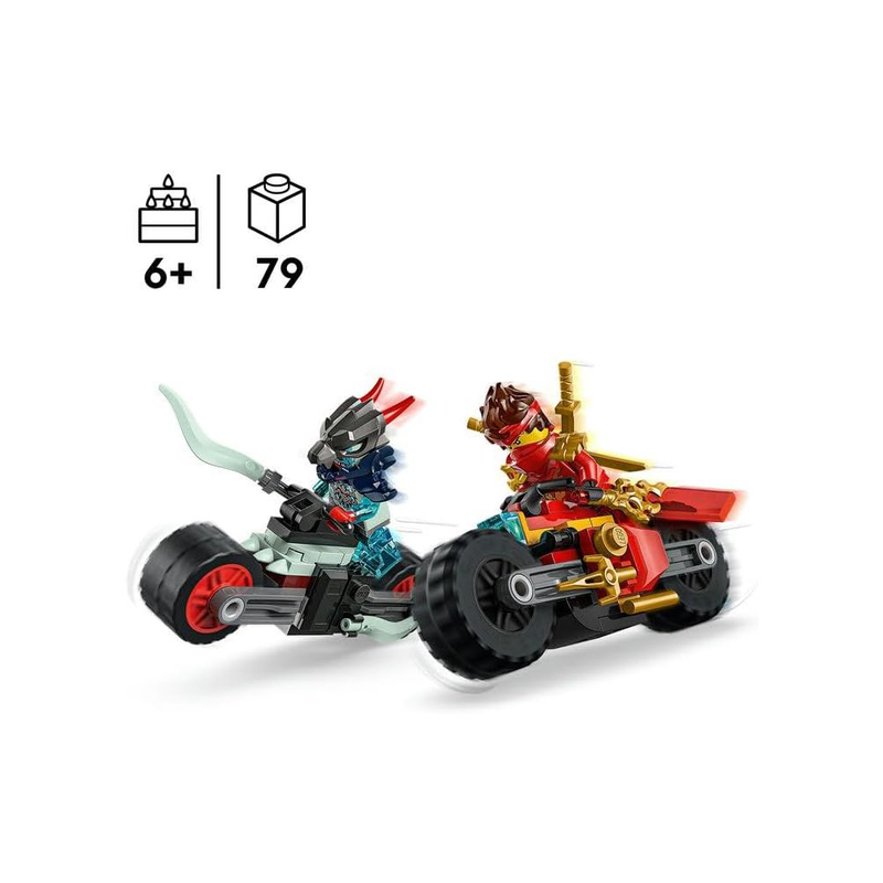 Lego ninjago kai's motorcycle speed race, , medium-null