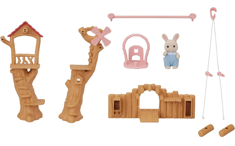 Sylvanian families baby ropeway park, , medium image number null