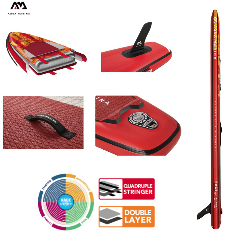 Product image: Aqua marina sup race 12'6”, , medium-null