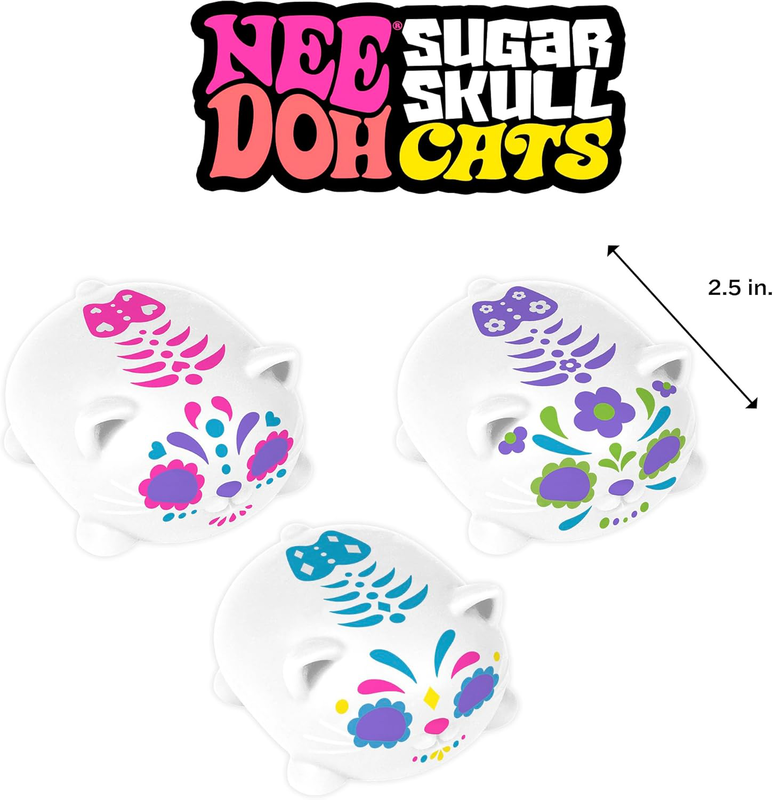 Needoh sugar skull cats, , medium-null