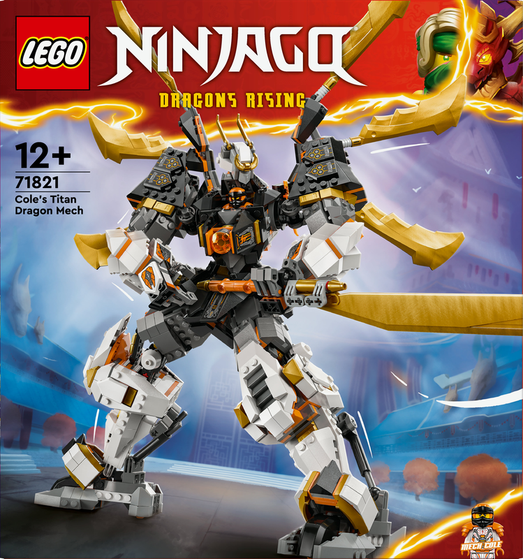 Lego ninjago cole's titan dragon mech 71821 &gamma;&iota;&alpha; &eta;&lambda;&iota;&kappa;ί&epsilon;&sigmaf; 12+ 1055&tau;&mu;&chi;, , medium-null