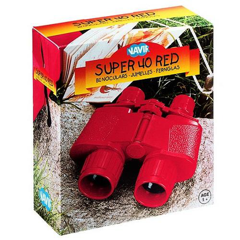 Product image: Super 40 red binocular with case, , medium-null