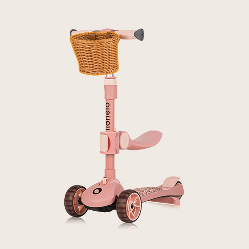 Franky pink rose 2 in 1 balance scooter-null