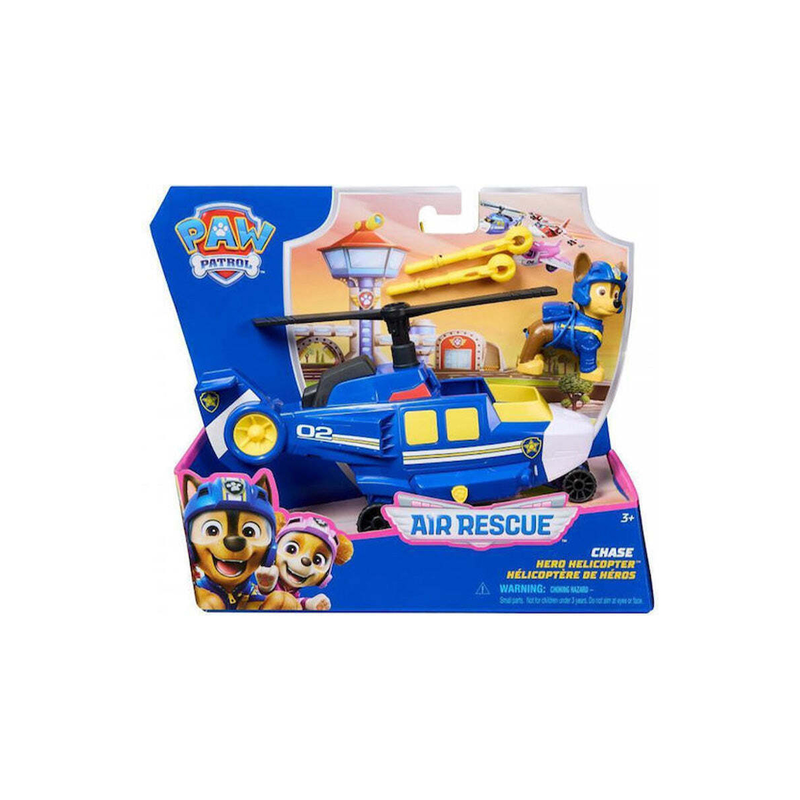 Paw patrol: Air rescue - chase hero helicopter, , medium-null