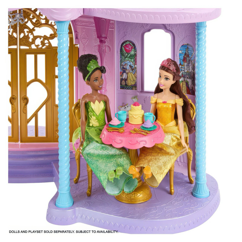 Disney princess magic adventure castle dollhouse, , medium-null