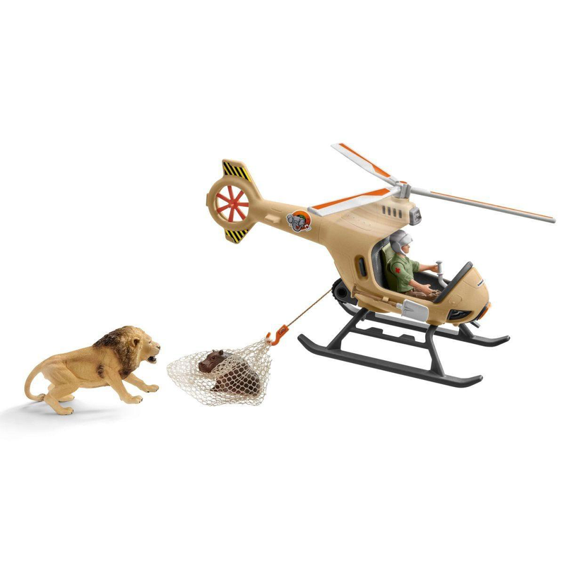 Schleich wild life 42476 animal rescue helicopter, , medium image number null