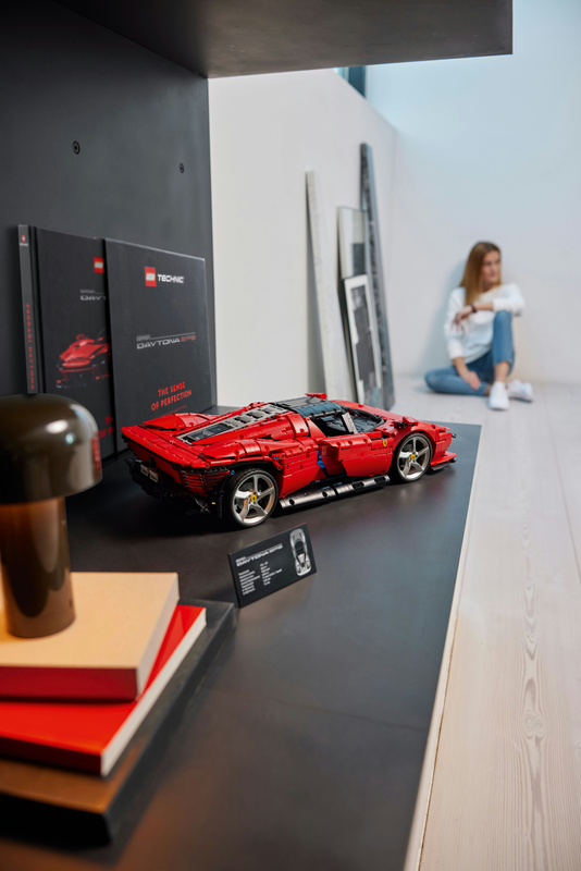 Lego technic ferrari daytona sp3 42143 for ages 18+ 3778pcs, , medium-null