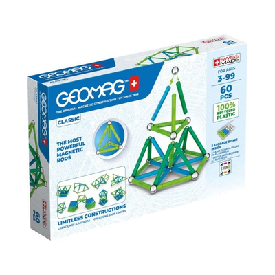 Geomag classic 60-green for ages 3+ 60pcs, , medium