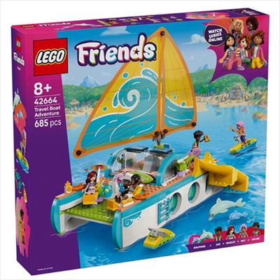 Lego 42664 friends - travel boat adventure, , medium