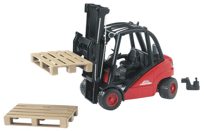 Bruder 02511 linde fork lift with pallet, , medium