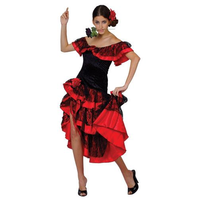 Spanish senorita costume, , medium