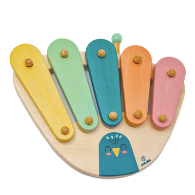 Wooden xylophone “peacock”, , medium