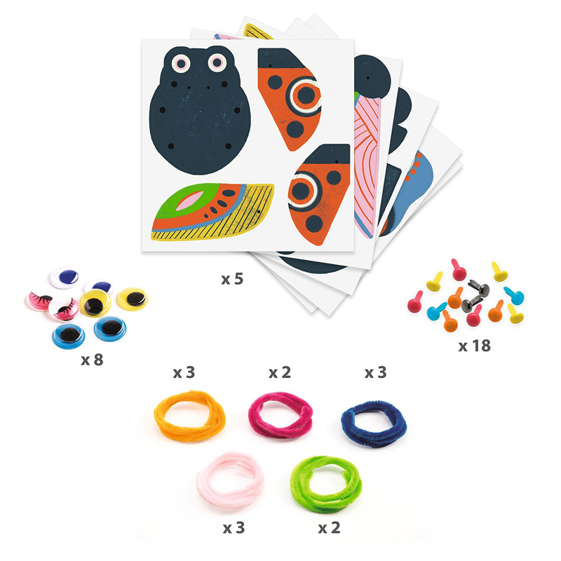 Djeco yarn bugs, , medium-null