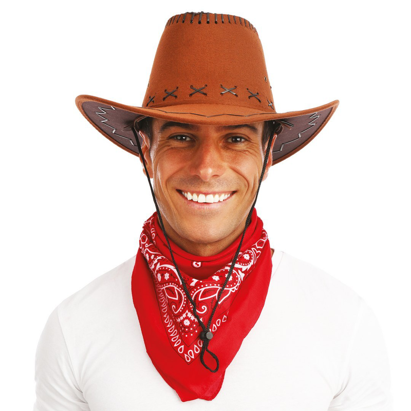 Bandana red paisley, , medium-null