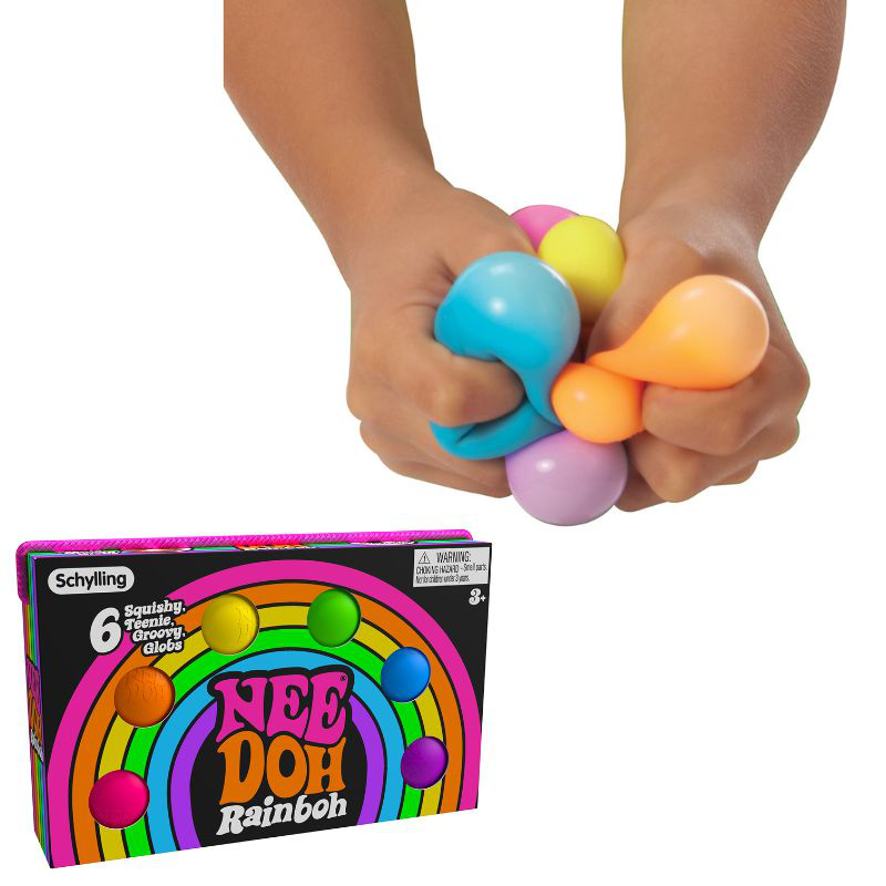 Needoh rainboh 6pcs teenie 15751794, , medium-null