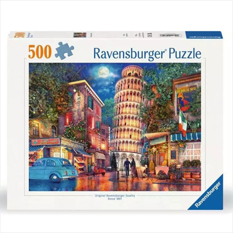 Ravensburger 500 pcs puzzle pisa tower 12000709, , medium-null