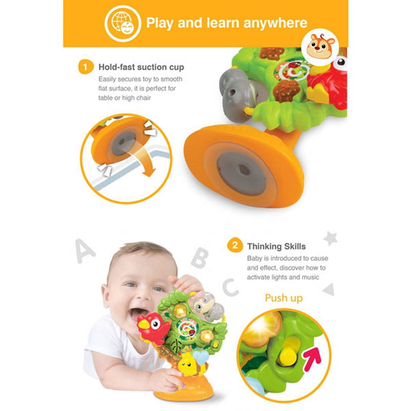 Product image: Jungle friends spinning tree - winfun, , medium-null