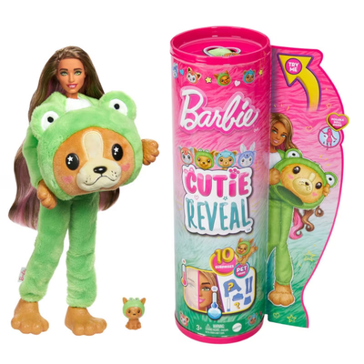 Barbie cutie reveal dog as frog hrk24 3y+, , medium