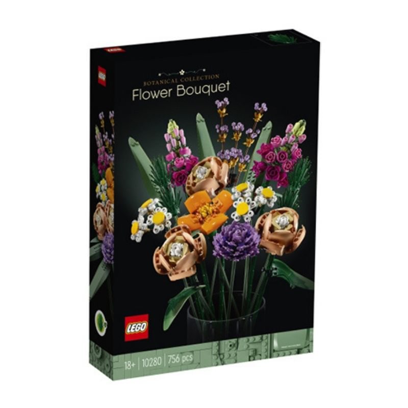 Lego flower bouquet 10280 για ηλικίες 18+ 756τμχ, , medium-null
