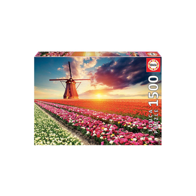 Educa 1500 tulips landscape puzzle, , medium
