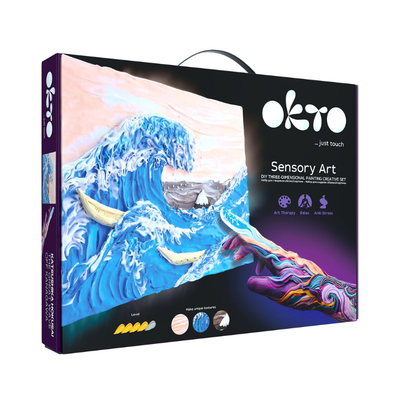 Creative set " big wave in kanagawa " тм окто 30*40 сm, , medium