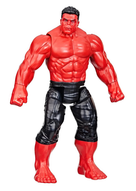 Captain america titan hero red hulk action figure - 30cm, , medium-null