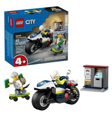Lego city 60455 police motorcycle chase, , medium