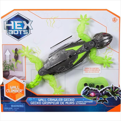 Spin master hexbots: wall climber - wall crawler gecko 6070281, , medium