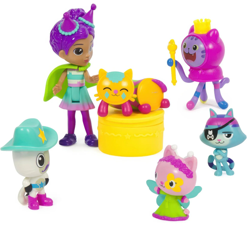 Gabby's dollhouse deluxe celebration-themed figure gift set, , medium-null