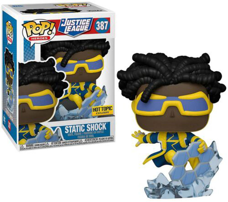 Product image: Pop funko! Dc heroes: justice league static shock special edition figure, , medium-null