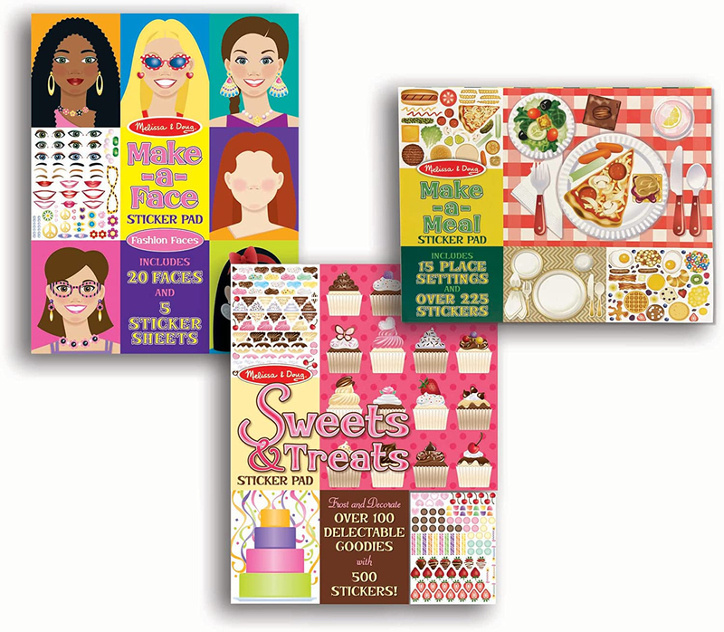 Product image: Melissa & doug sticker pads set: sweets and treats,, , medium-null