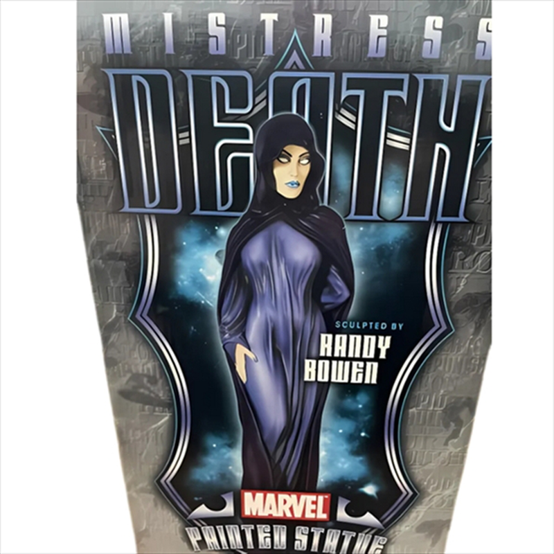 Mistress death marvel painted statue 12, , medium-null