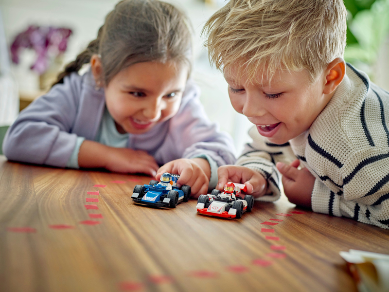 Lego city f1 williams racing & haas f1 race cars 60464 for ages 4+ 92pcs, , medium-null