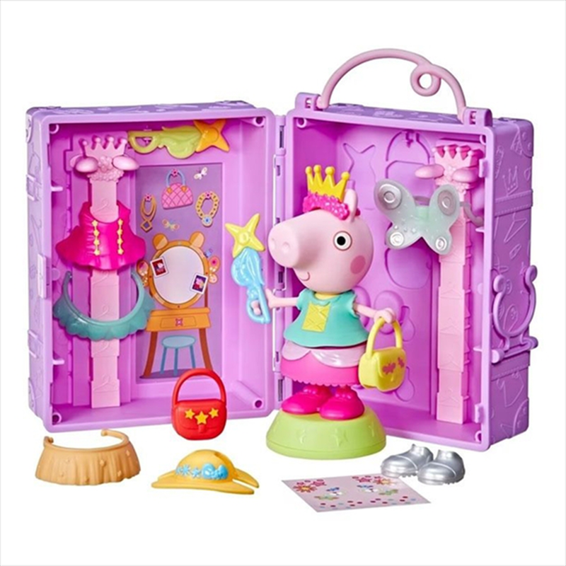 Peppa pig peppas dress up wardrobe g1017, , medium-null